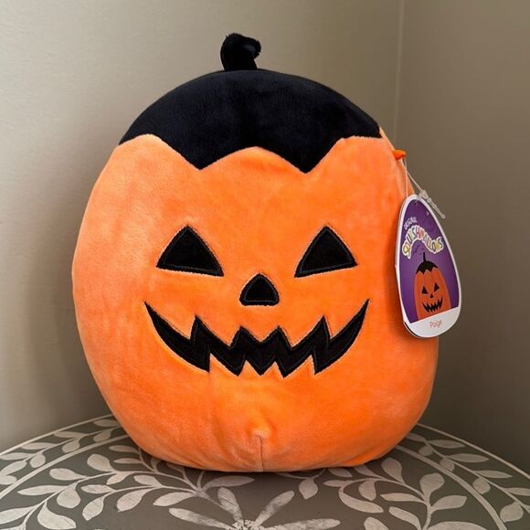 Squishmallows Halloween Pumpkin Plush 8” NWT - Picture 2 of 8